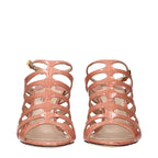 Tom Ford Pink Leather Stiletto Heel Sandals