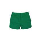 Malo Green Cotton Womens Shorts