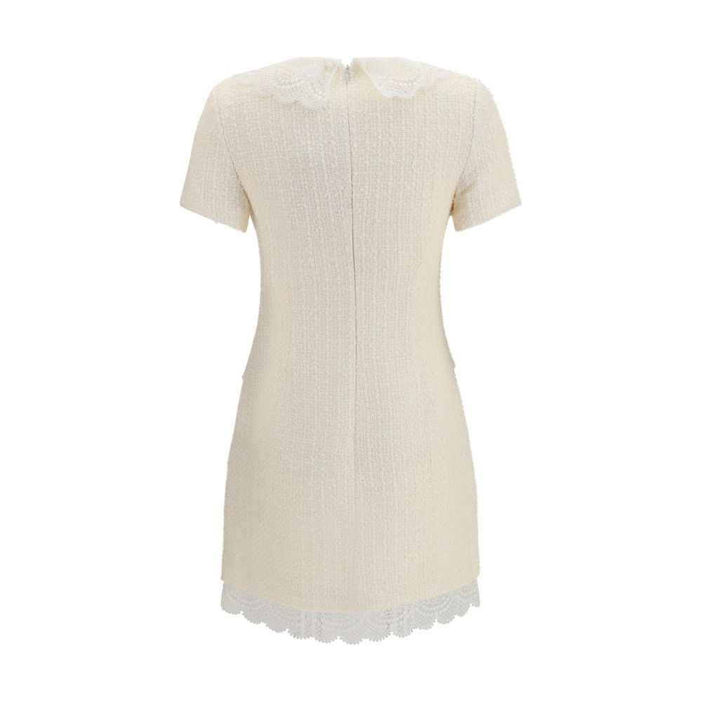 Self-Portrait Beige Polyester Casual Dress