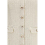 Self-Portrait Beige Polyester Casual Dress