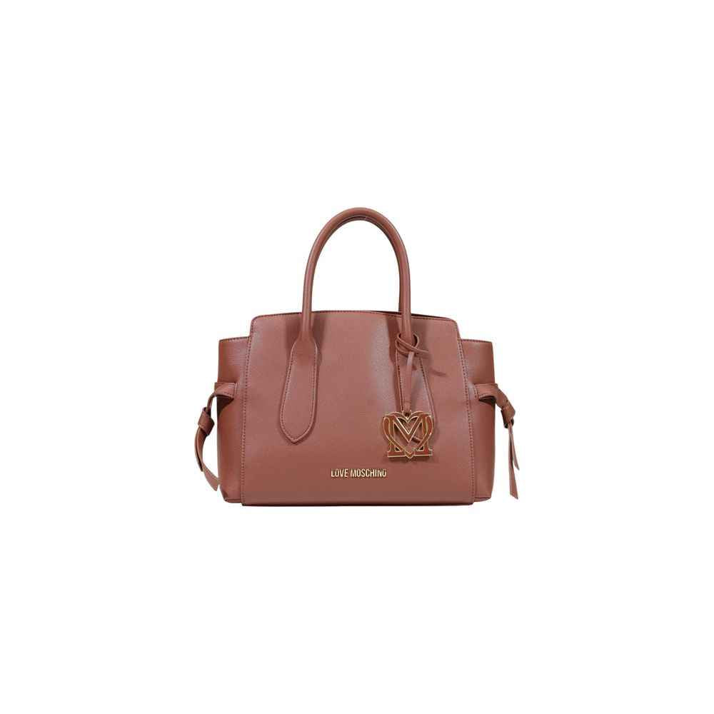 Love Moschino Brown Polyethylene Handbag