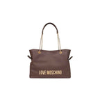 Love Moschino Brown Polyester Handbag