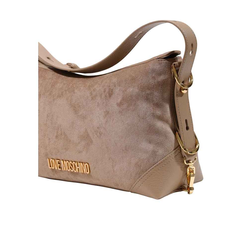 Love Moschino Beige Polyester Handbag