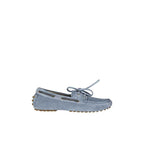 Brunello Cucinelli Blue Leather Moccassin