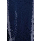 Tom Ford Blue Silk Midi Skirt