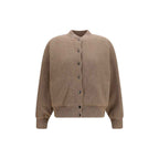 Brunello Cucinelli Beige Cashmere Bomber