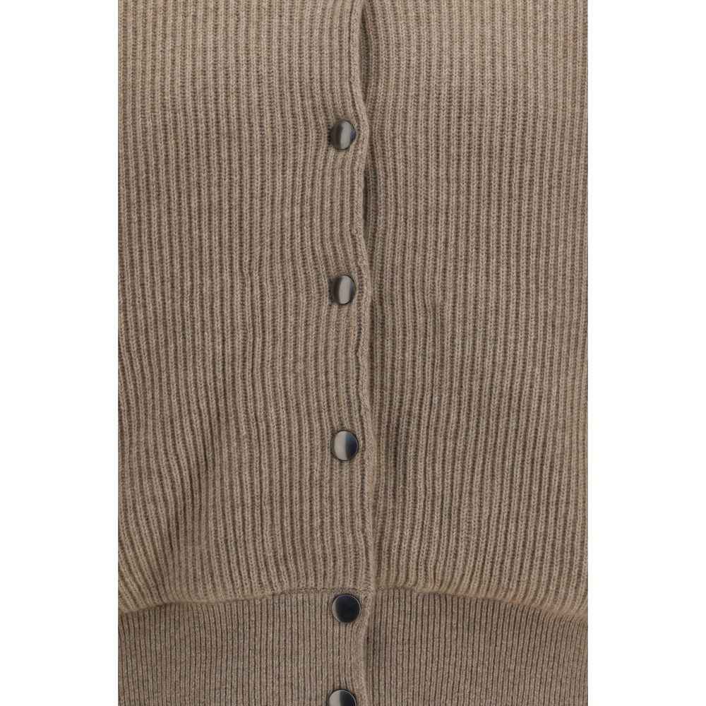 Brunello Cucinelli Beige Cashmere Bomber