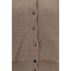 Brunello Cucinelli Beige Cashmere Bomber