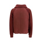 Brunello Cucinelli Bordeaux Polyester Full-Length Jacket