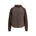 Brunello Cucinelli Brown Polyester Full-Length Jacket