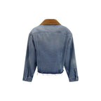 Miu Miu Blue Cotton Denim Jacket