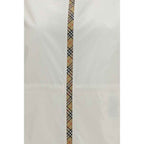 Burberry White Polyamide Shell Jacket