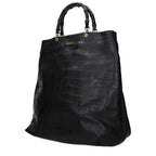 Jil Sander Black Leather Handbag