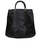 Jil Sander Black Leather Handbag