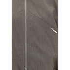 The Attico Brown Wool Oves Aries Bomber
