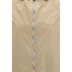 Burberry Beige Nylon Shell Jacket