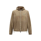 Burberry Brown Nylon Shell Jacket