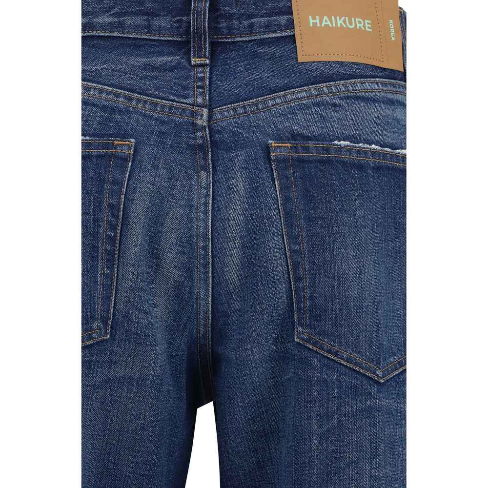 Haikure Blue Cotton Jeans Denim