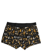 Dolce & Gabbana Black Gold Cocktail Regular Boxer Underwear