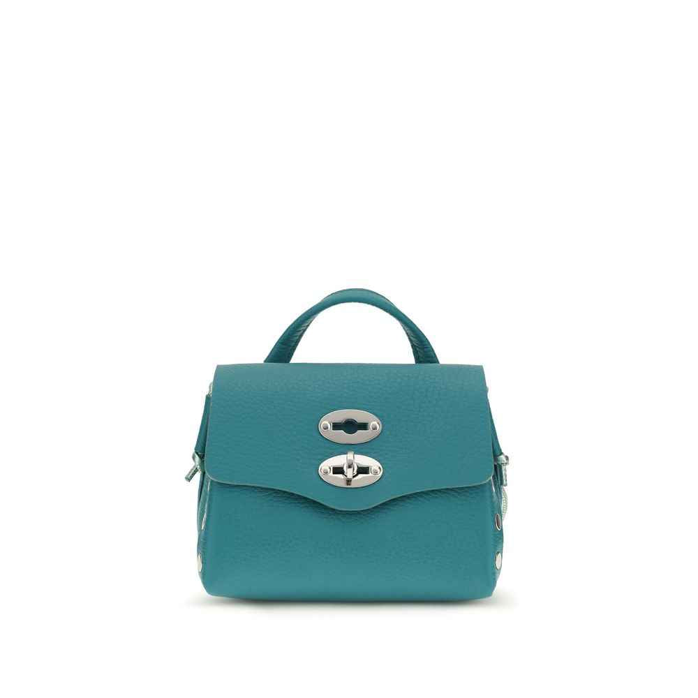 Zanellato Bicolor Calf Leather Bos Taurus Shoulder Bag