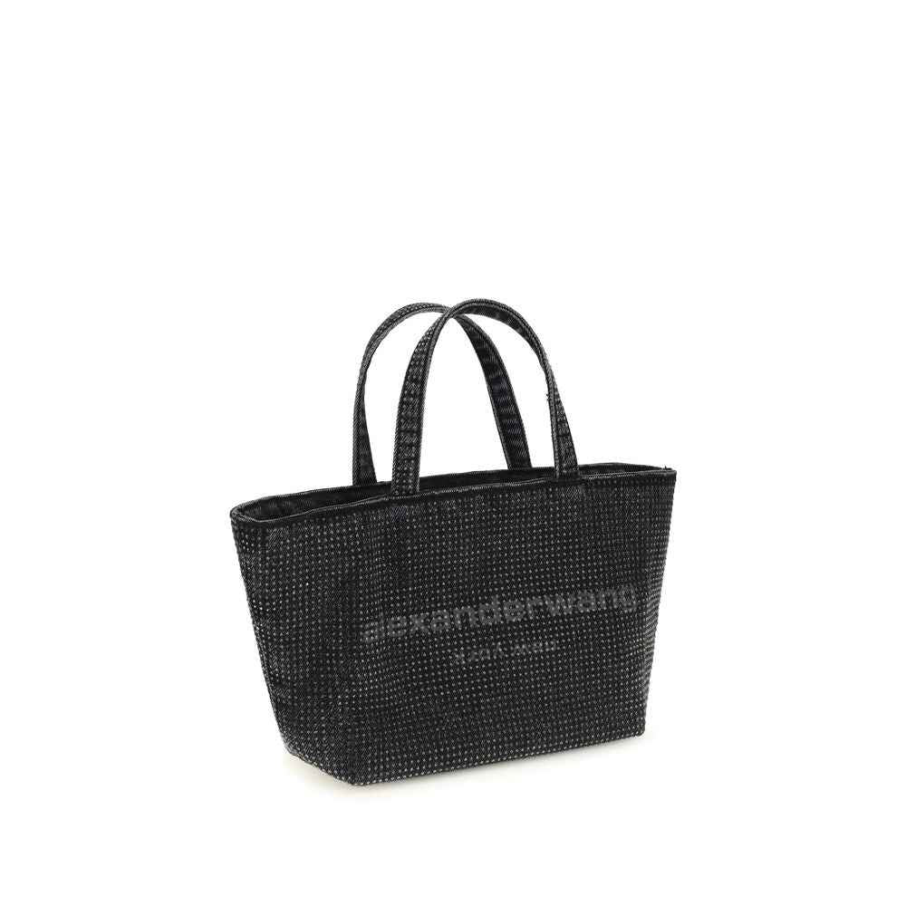 Alexander Wang Gray Cotton Shoulder Bag