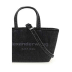 Alexander Wang Gray Cotton Shoulder Bag