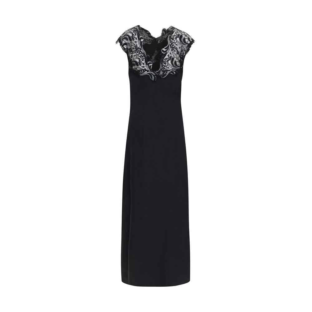 Ferragamo Black Silk Cocktail Dress