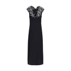 Ferragamo Black Silk Cocktail Dress