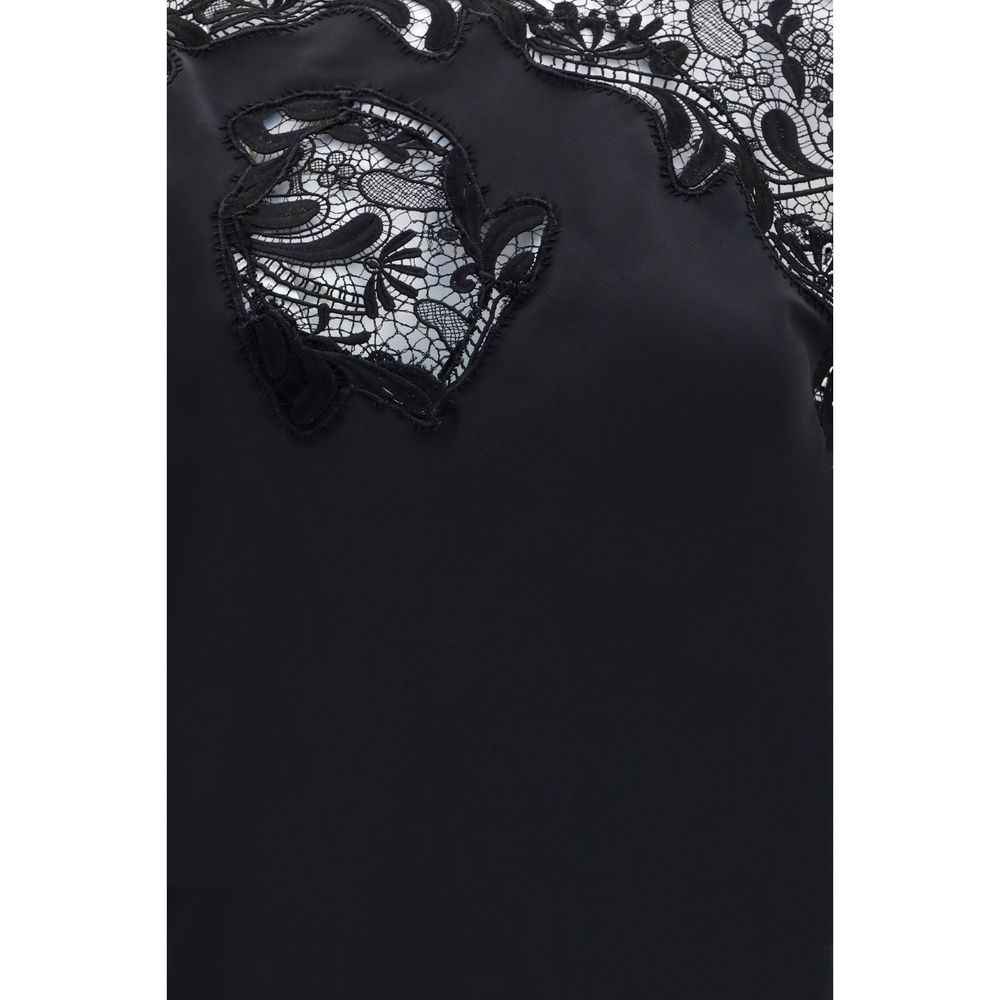 Ferragamo Black Silk Cocktail Dress