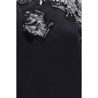 Ferragamo Black Silk Cocktail Dress