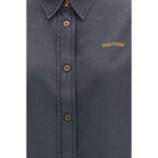 Miu Miu Gray Denim Shirt