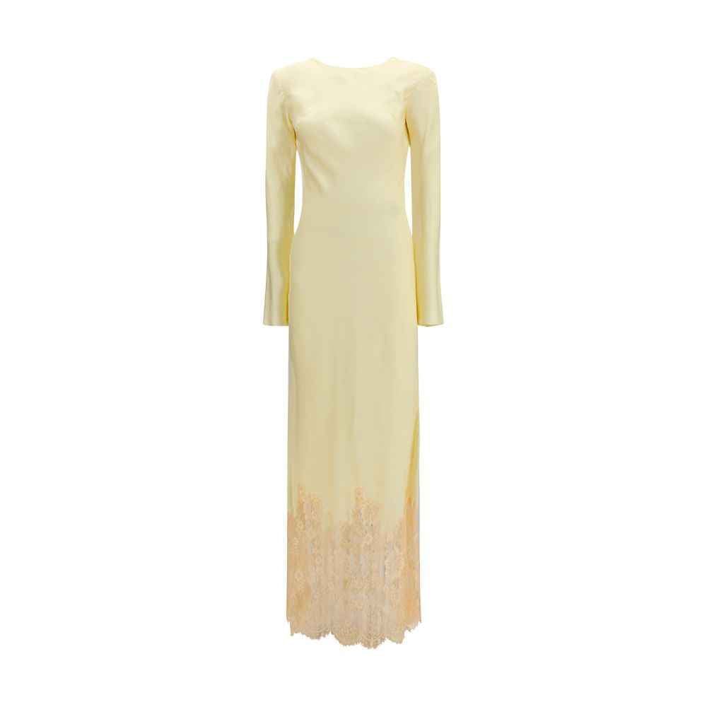 Self-Portrait Bicolor Viscose Cocktail Dress