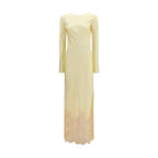 Self-Portrait Bicolor Viscose Cocktail Dress