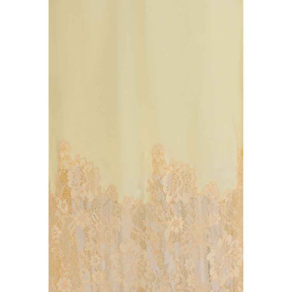 Self-Portrait Bicolor Viscose Cocktail Dress