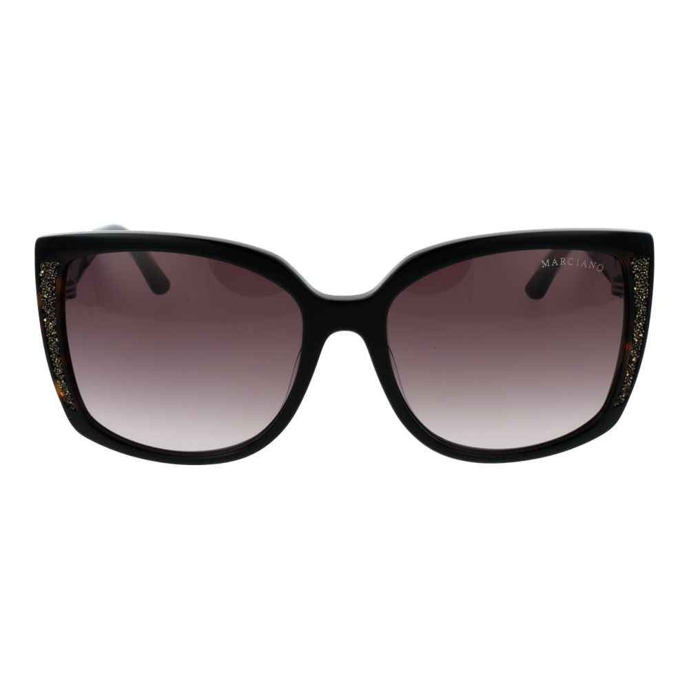 Marciano by Guess Brown Plastic Sunglasses