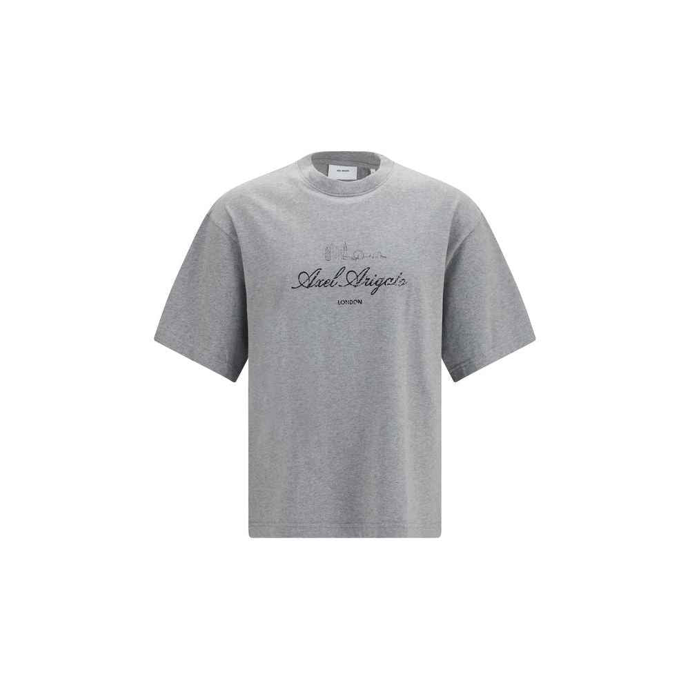 Axel Arigato Gray Cotton T-Shirt