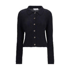 Our Legacy Black Alpaca Vicugna Pacos Polo Shirt