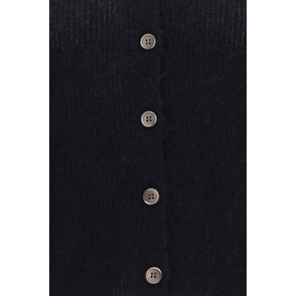 Our Legacy Black Alpaca Vicugna Pacos Polo Shirt