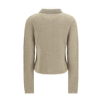 Our Legacy Beige Alpaca Vicugna Pacos Polo Shirt