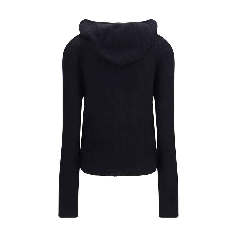 Our Legacy Black Alpaca Vicugna Pacos Hoodie