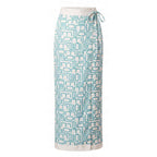 Malo Blue Silk Women's Pants