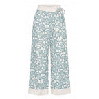 Malo Blue Silk Women's Pants