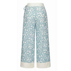 Malo Blue Silk Women's Pants