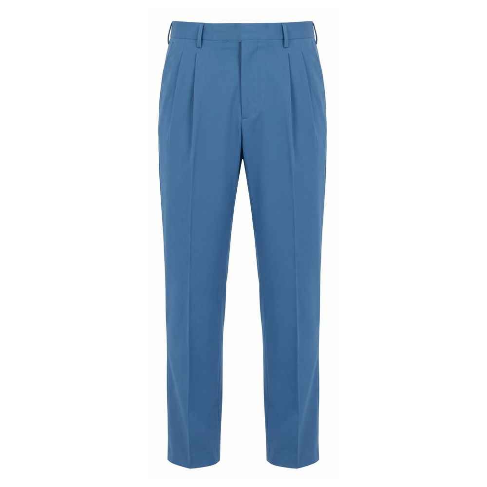 Malo Blue Cotton Men's Pants