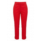 Malo Red Cotton Women Pants
