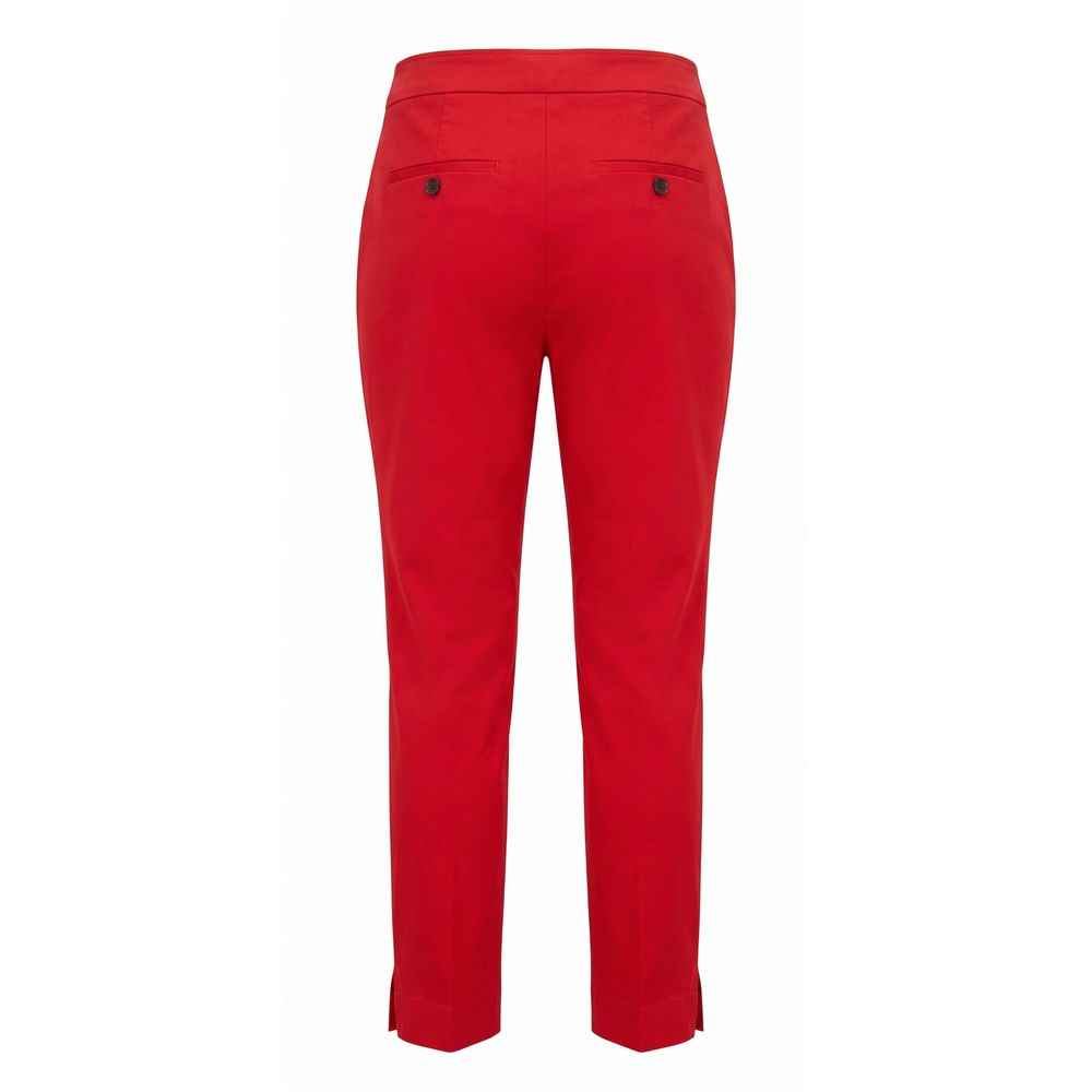 Malo Red Cotton Women Pants
