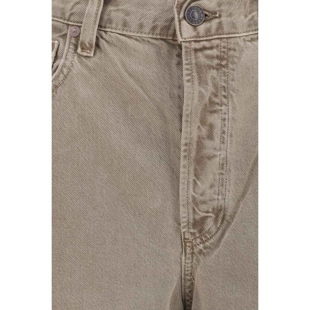 Agolde Brown Cotton Casual Pants