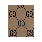 Gucci Brown Silk Scarf
