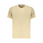 Calvin Klein Beige Cotton Men's T-Shirt
