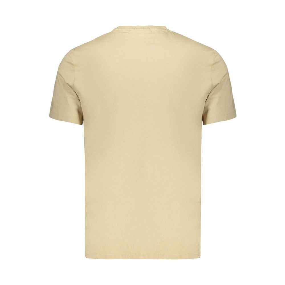 Calvin Klein Beige Cotton Men's T-Shirt